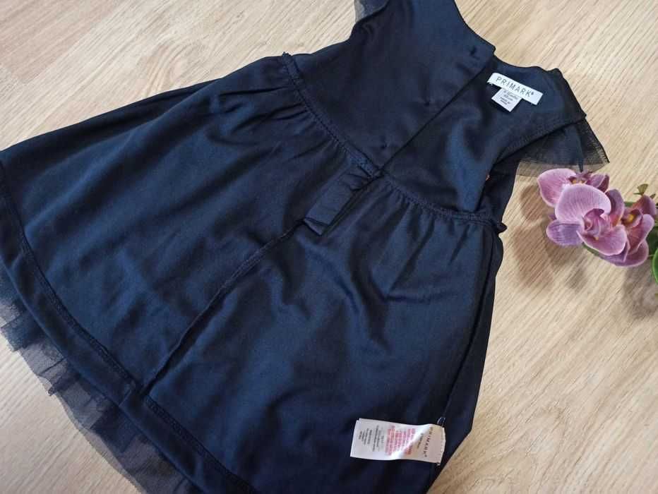 Платье  красивое нарядное Primark на малышку 9-12 мес/80 см