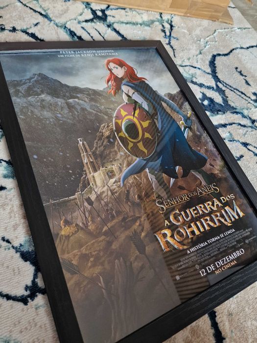 Quadro Senhor dos Anéis: A Guerra dos Rohirrim Oficial Warner Bros