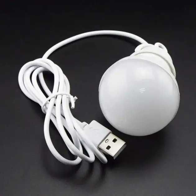 USB лампочка 3W светодиодная світодіодна лампа юсб лампочка