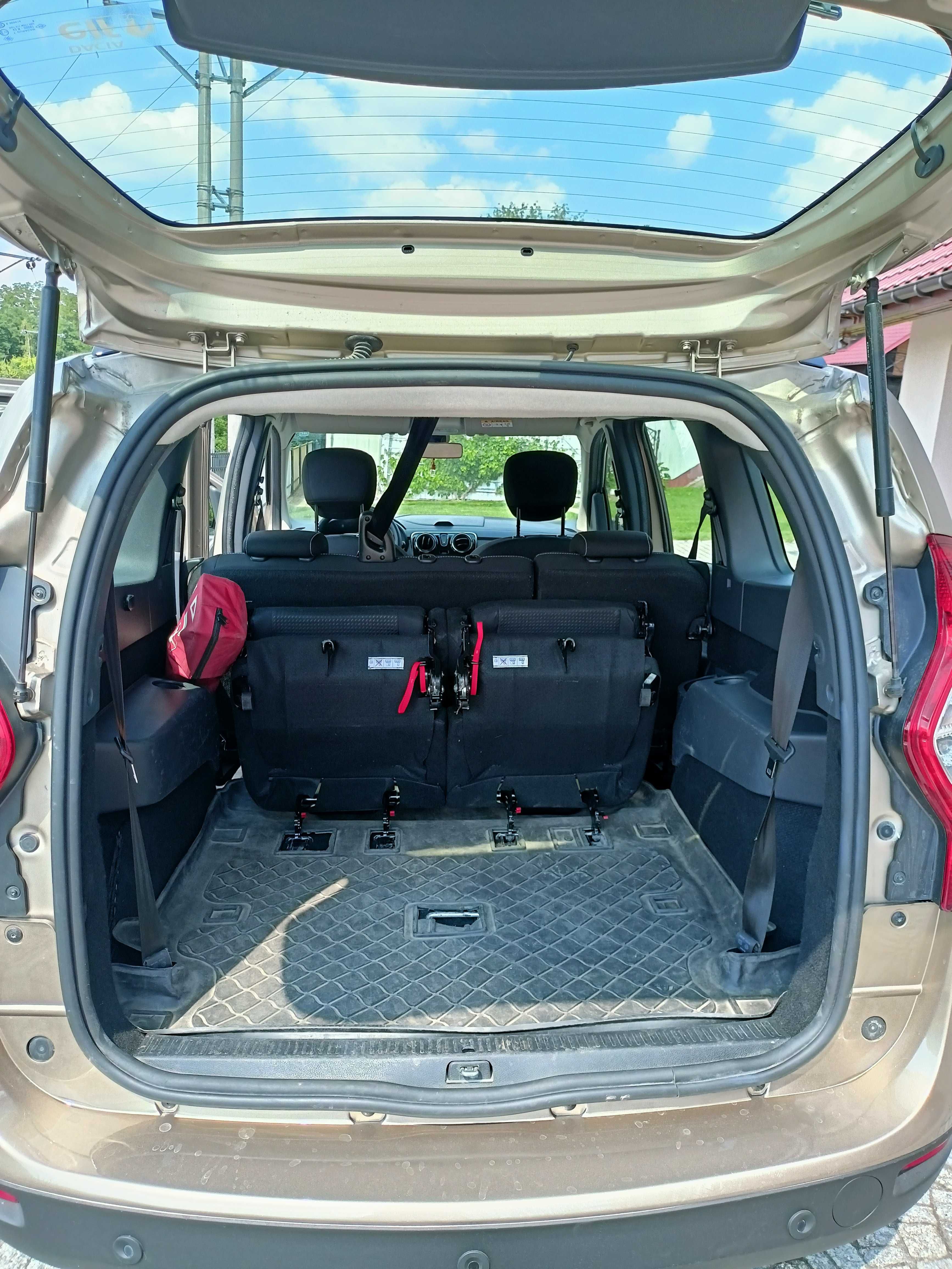 Dacia Lodgy 1.6 Ben, 107Km, polski salon, 1 właściciel, niski przebieg