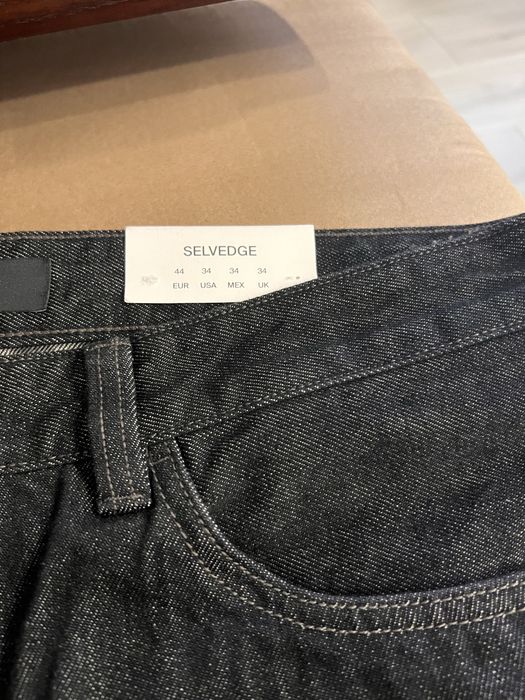 Чоловічі джинси Massimo Dutti Selvedge, розмір 34 — оригінал
