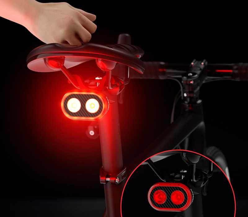 CYCLAMI CY200 600mAh! Задняя велофара, стоп-сигнал, габарит