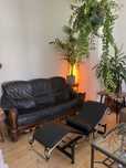 Sofa skórzana, skóra w bdb stanie