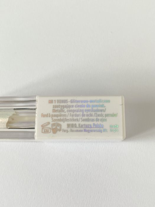 Wibo x Katosu Liquid Glitter Eyeshadow płynny cień do powiek 1 Venus
