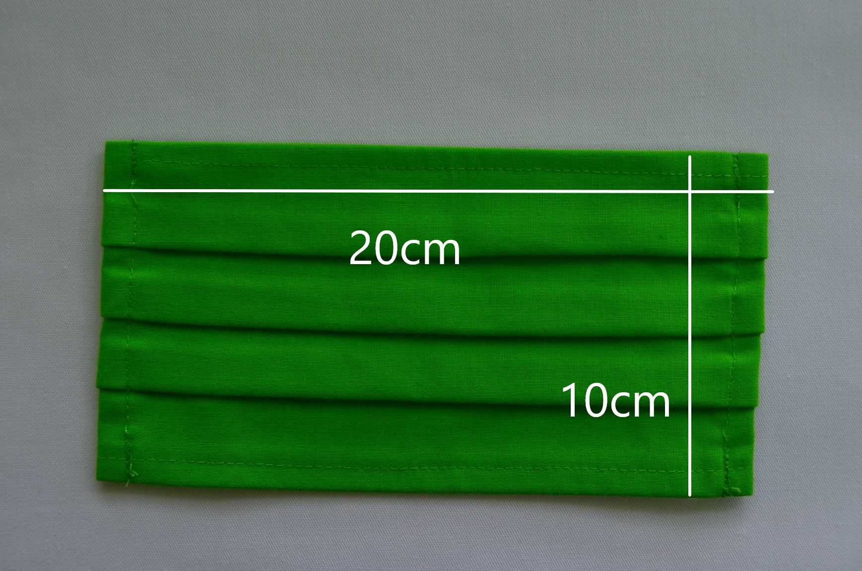 Maska ochronna dwuwarstwowa  z tkaniny 100% bawełna - przeciwpyłowa