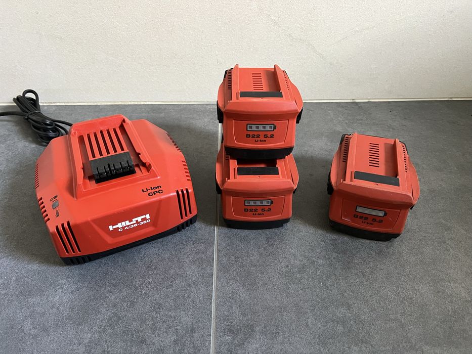 Зарядка,зарядний пристрій,батарея Hilti C4/36-350, B22/5.2Ah