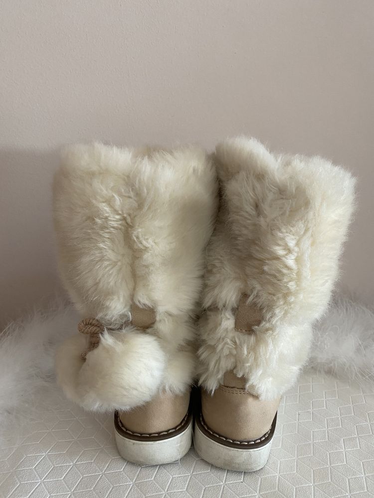 Botas Zara de pelinho