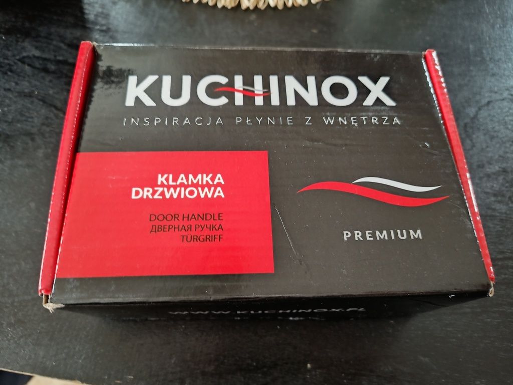 Kuchinox nowa klamka Verdon KVR 900A kolor czarny 2 szt.