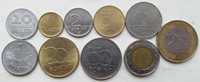 Наборы монет Венгрии, Дании , Испании и Италии