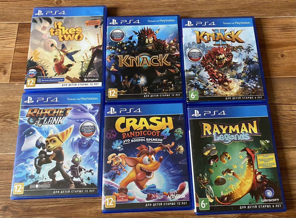 Sony PS4/PS5: A Way Out, Knack, Unravel, Nightmares,Okami,It Takes Two