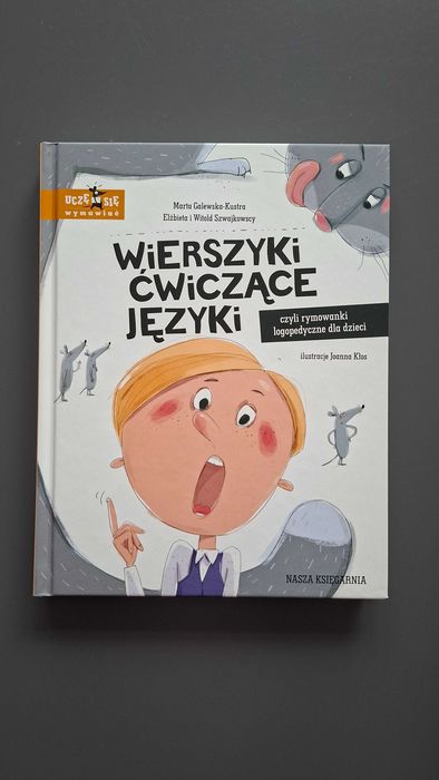 Sprzedam - Książka - Wierszyki ćwiczące języki, rymowanki logopedyczne