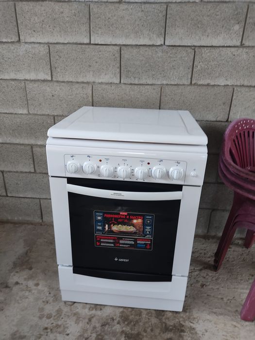 Газоелектична плита 60/60 Гефест