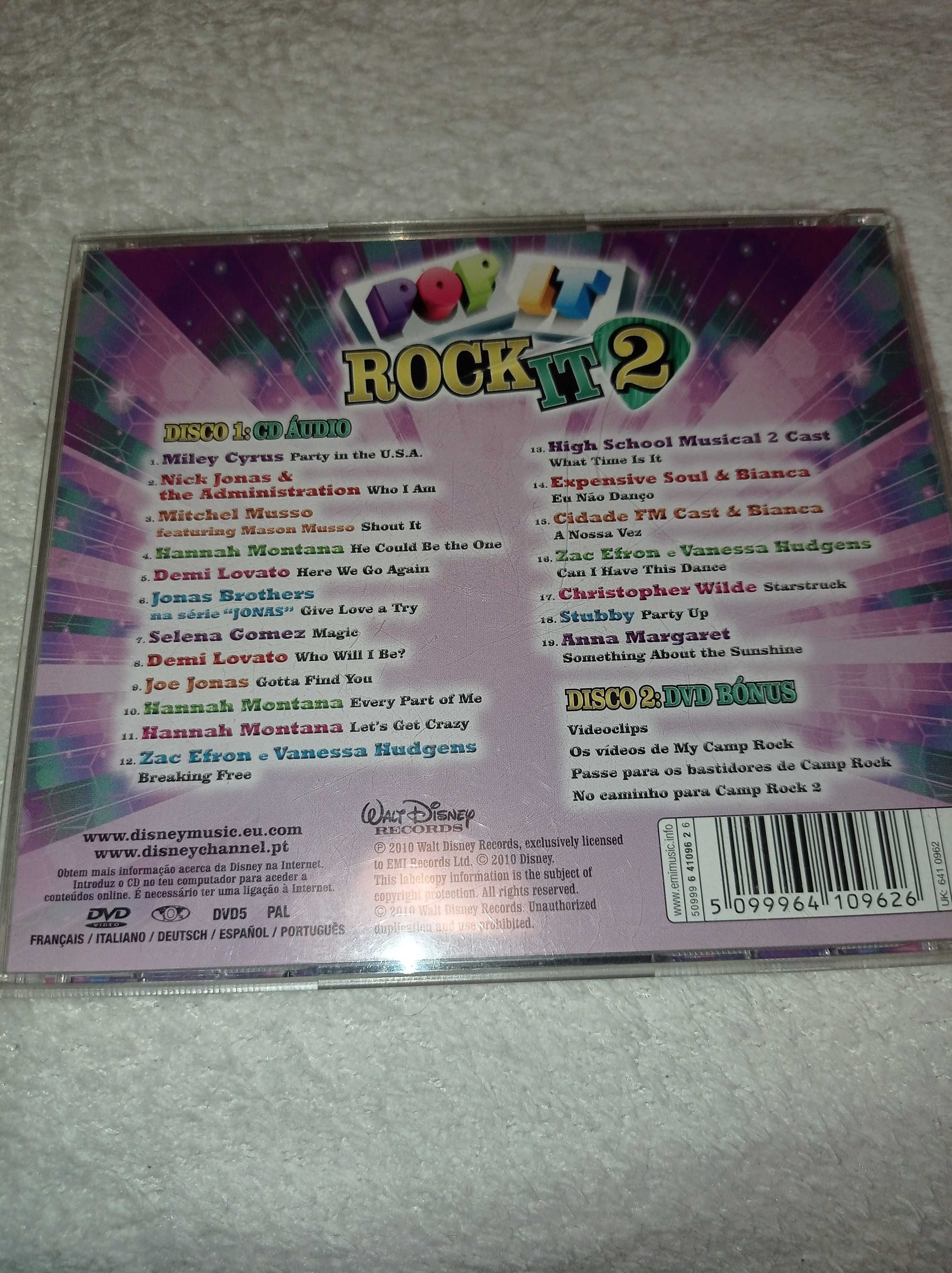 CD+DVD Pop It Rock It 2