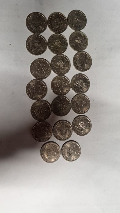 20 moedas 1984 de 2.5