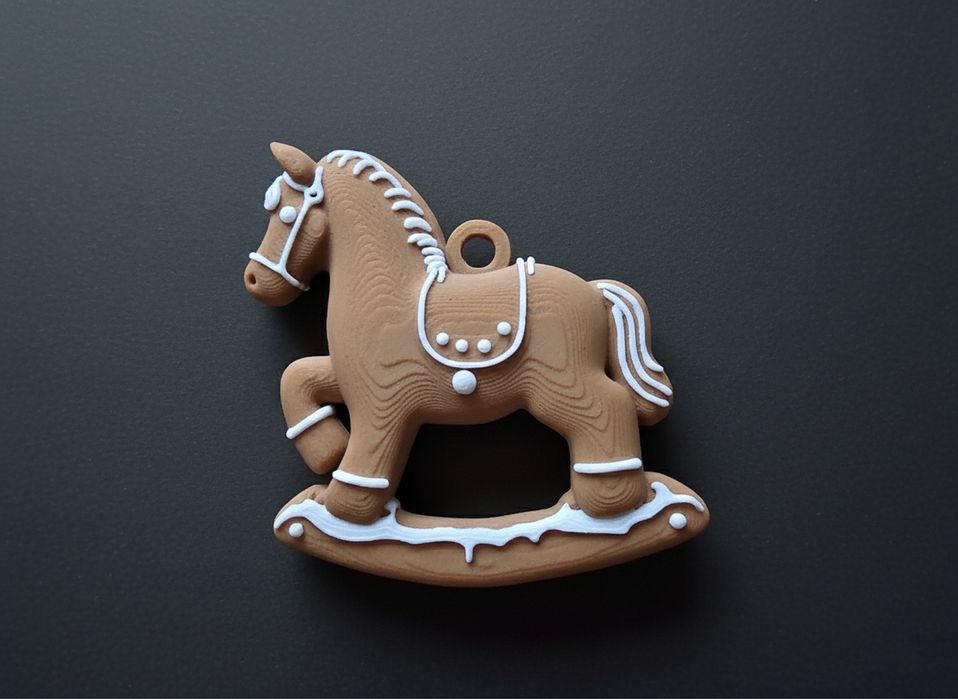 Пряничний Коник / Новорічна Іграшка 2026/ опт