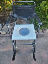 Krzesło/wózek toaletowo-transportowy
