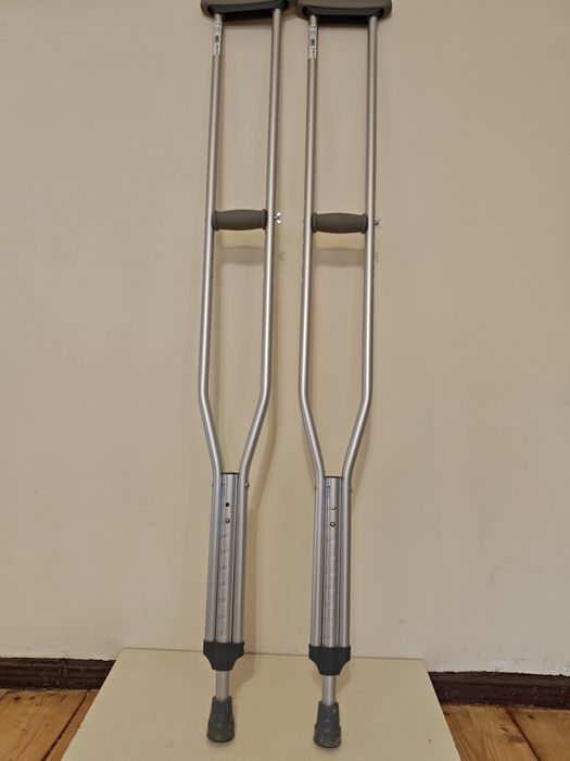 Милиці металеві дві штуки (пара)