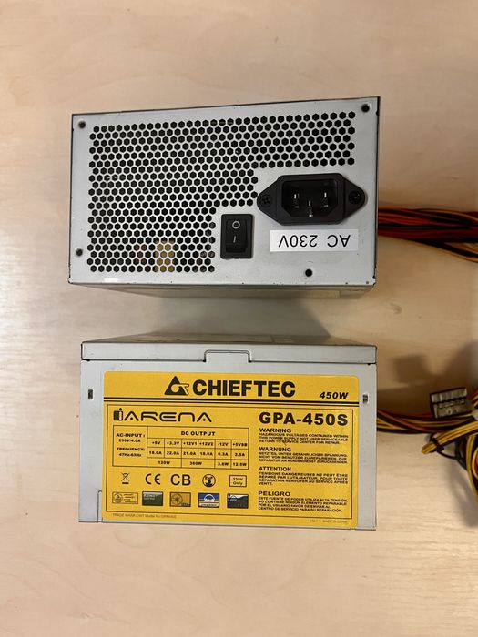Блок живлення CHIEFTEC GPA-450S 450w PCI-E