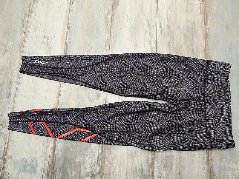 2xu Mid rise Print Compression Legginsy Kompresyjne spodnie Run S