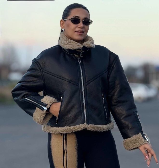 Зимова дублянка жіноча