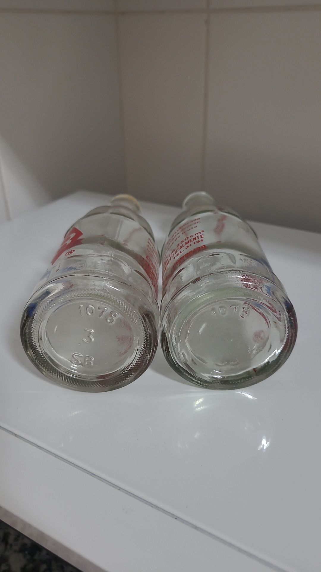 Garrafas pirogravadas de refrigerante BB Bem Boa (Coporel e Madibel)