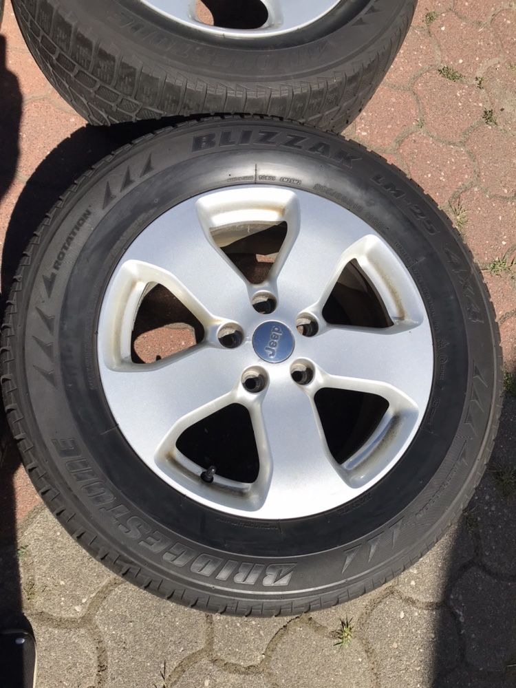 Koła felgi Jeep Cherokee 18 cali 5x127 oryginalne komplet