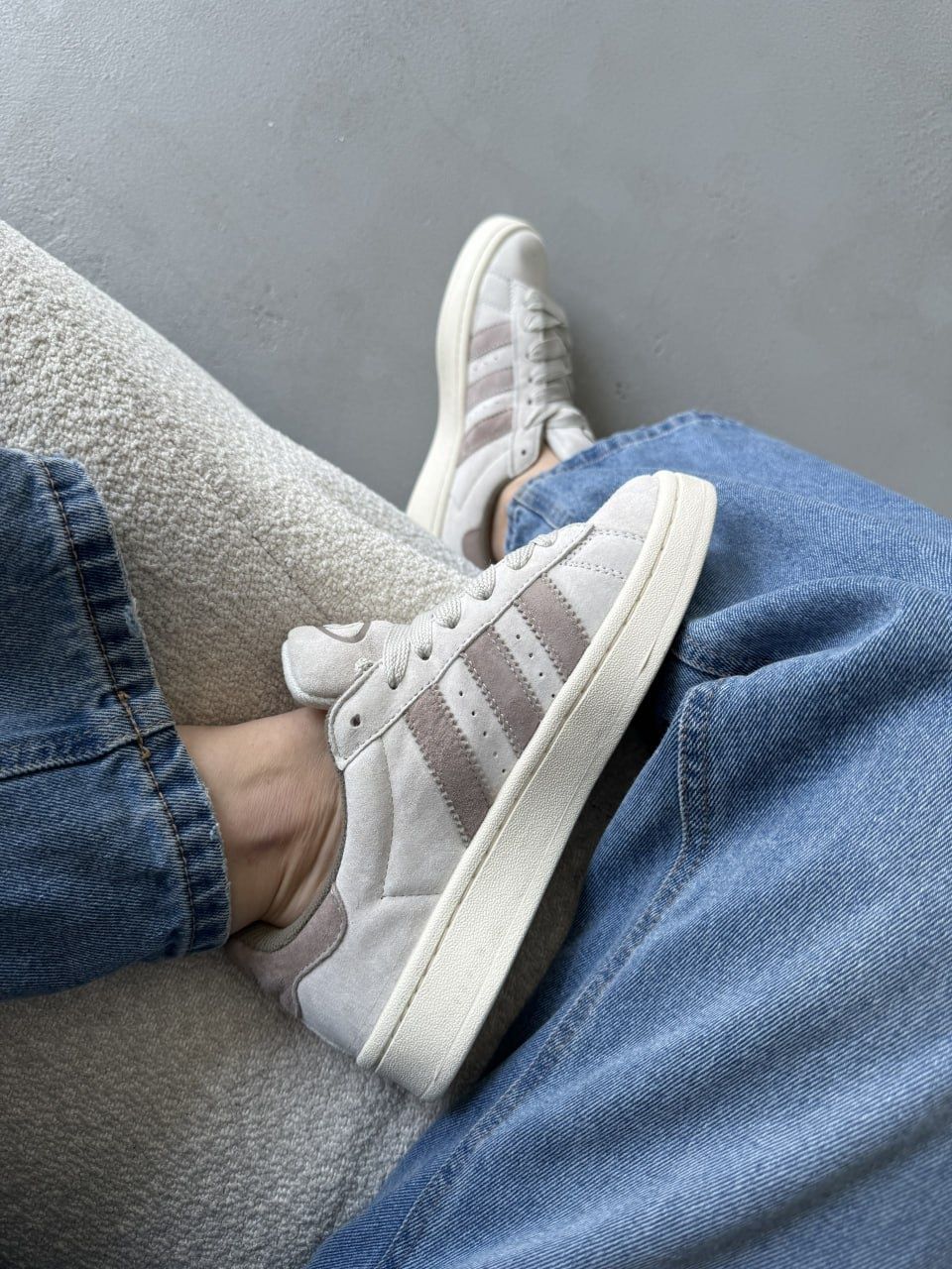 Жіночі кросівки Adidas Campus 00s Beige/Brown