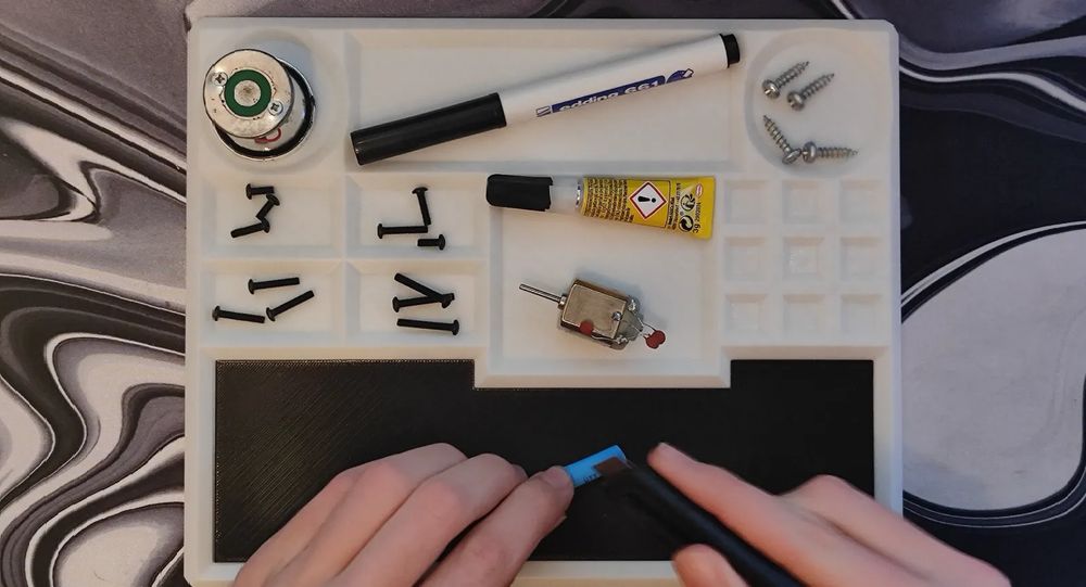 Organizador de Parafusos com Tapete Cortador