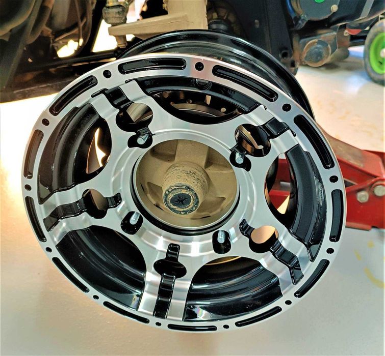 Колеса диск 12 4/156 POLARIS SPORTSMAN титани диски до квадроцикла