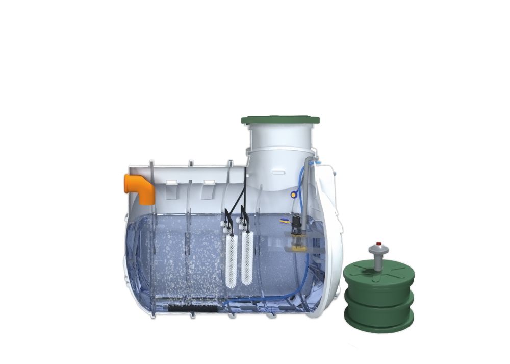 Przydomowa Biologiczna Oczyszczalnia Ścieków Haba Bio Easy Flow P7