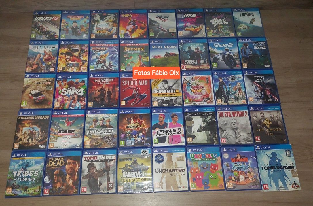 Jogos Ps4 Originais Novos & Usados Ler Anúncio  ( Desde 10€)