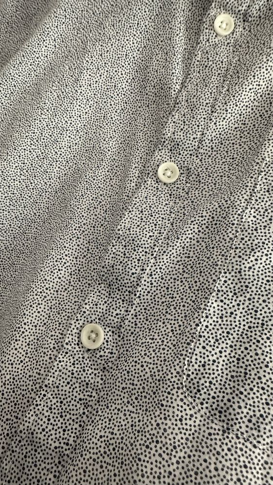 Koszula we wzory w kropki wzorzysta we wzorki elegancka M Springfield