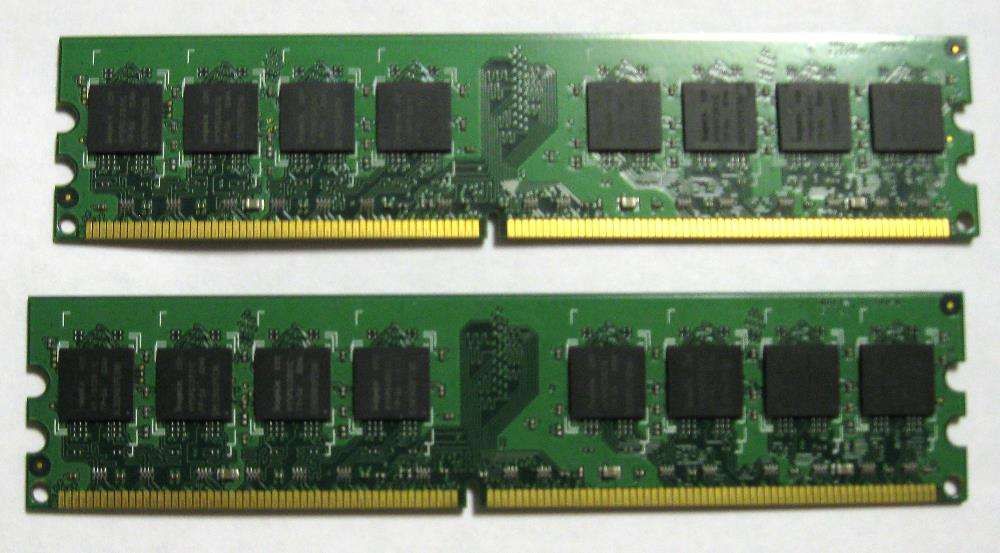 DDR2 800MHz 2х1024MB PC2-6400 Double Sided для Dual-Channel