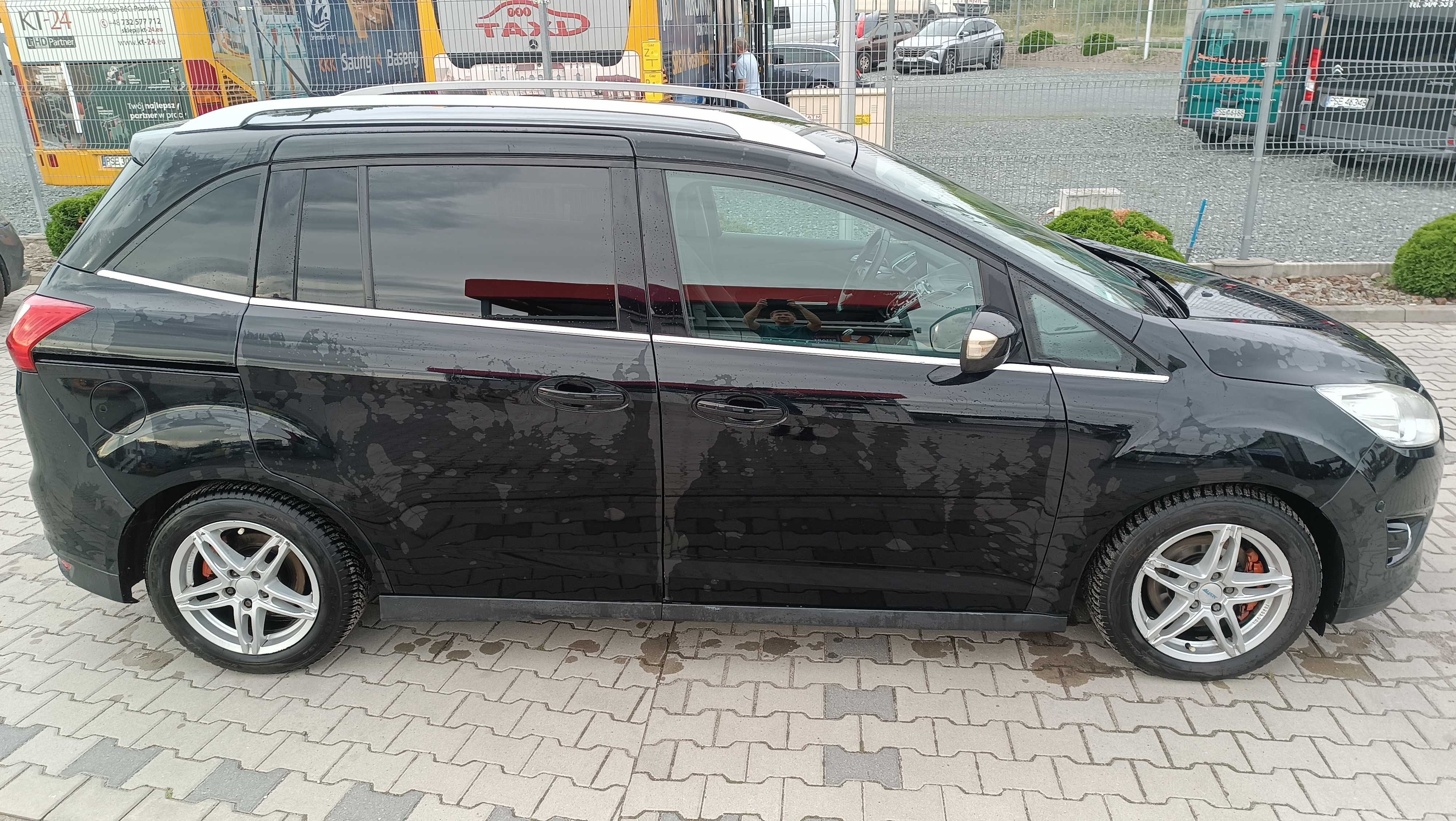 Ford Grand C-Max 2.0 Tdci Titanium 7 osób Sony Czujniki Bliss Hak 12