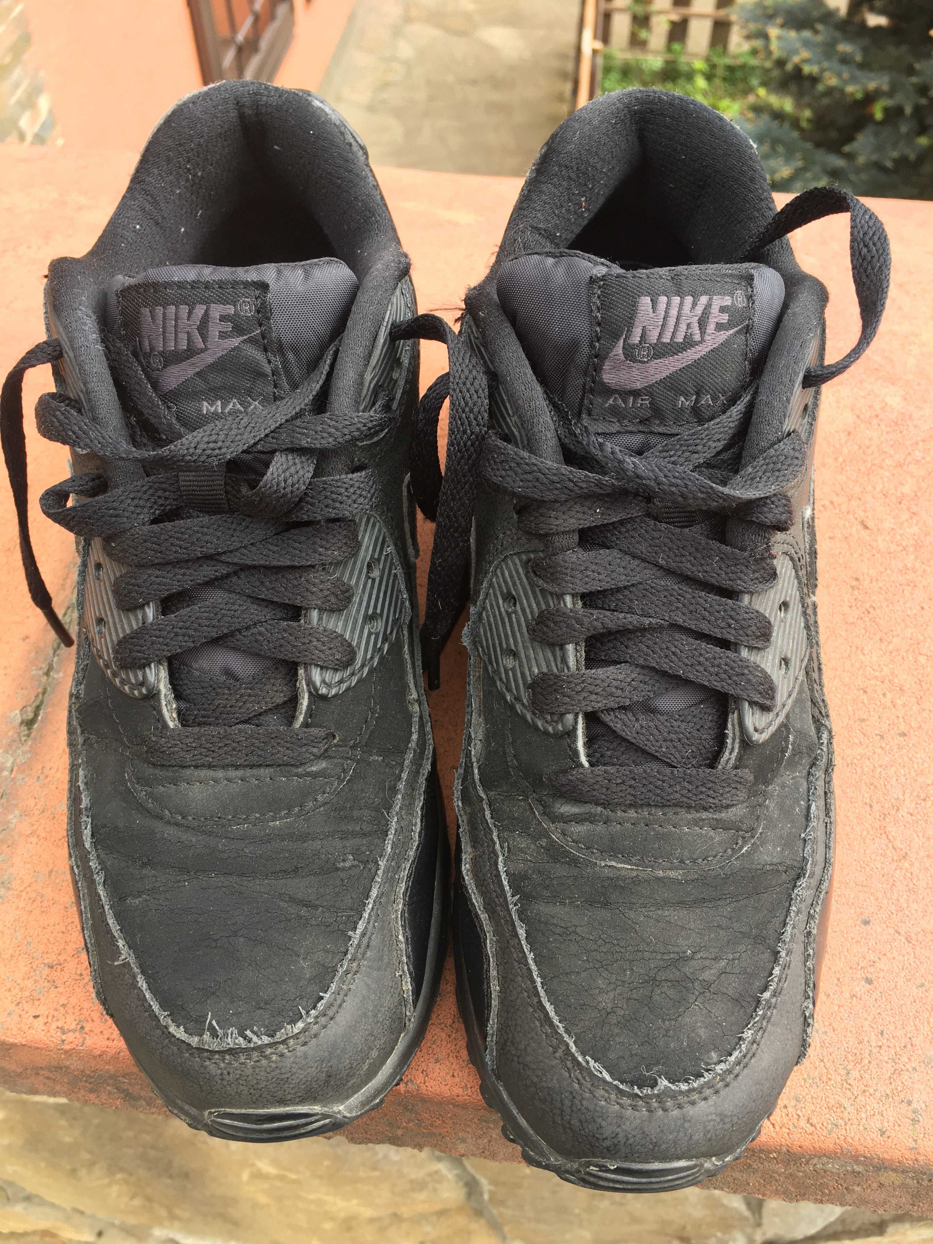 кросівки  Nike Air Max 90 GS 'Black Grey'