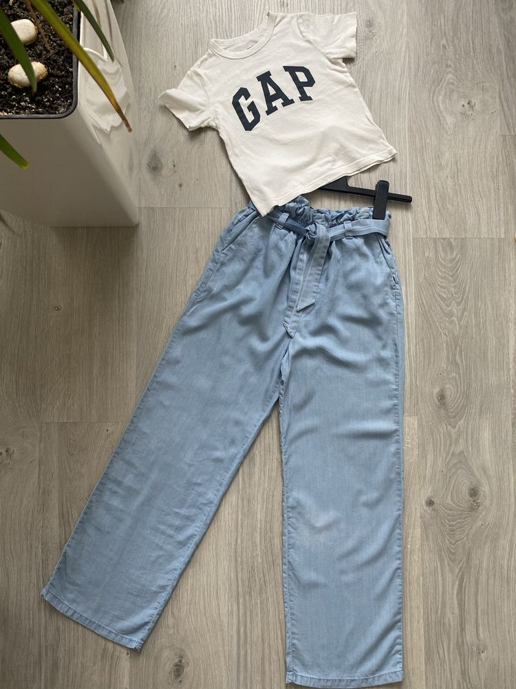 Штаны кюлоты джинсы Зара Zara Манго H&M