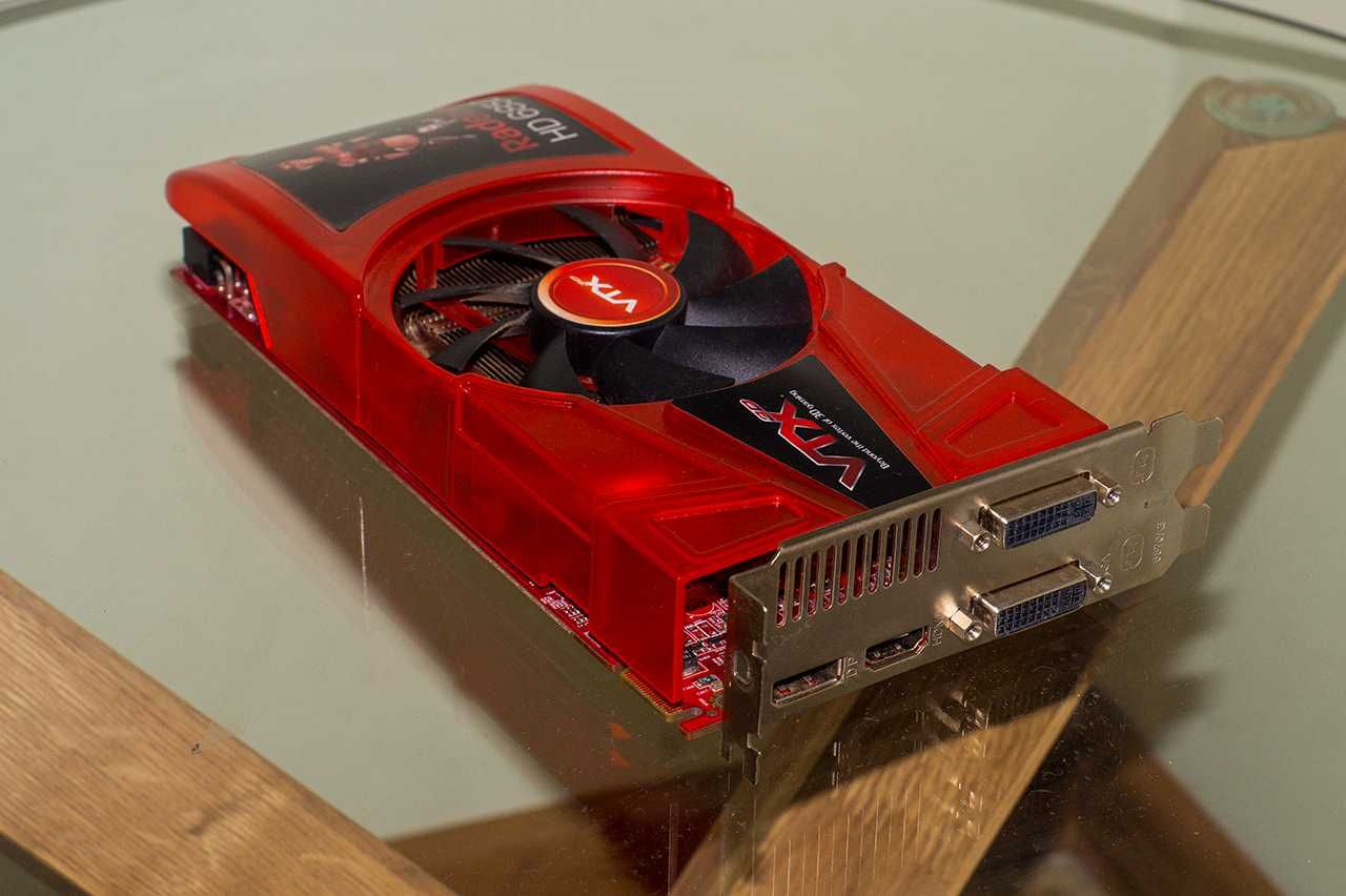 ‼️Відеокарта VTX3D PCI-E Radeon HD 6850 1Gb GDDR5 256bit DVI, HDMI, DP