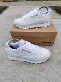 Кроссовки Reebok Classic Leather W 2232 Оригинал белые кожаные