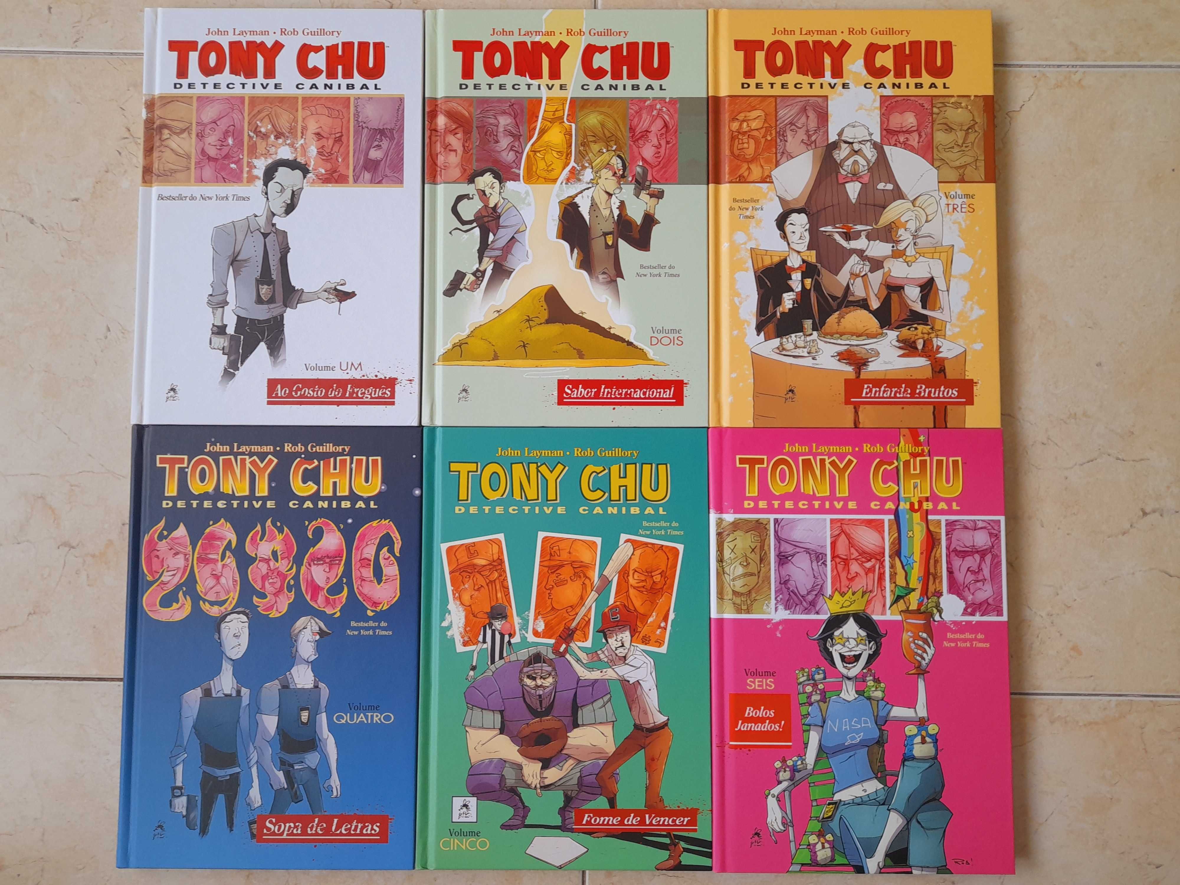 Tony Chu Detective Canibal volumes 1 a 12 (coleção completa)