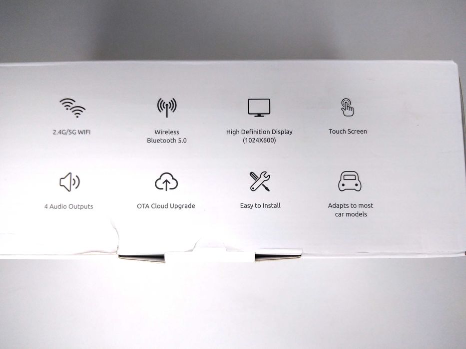 RADIO Ekran 9" Carplay, Bluetooth, WiFi, Android ESSGOO 991CP