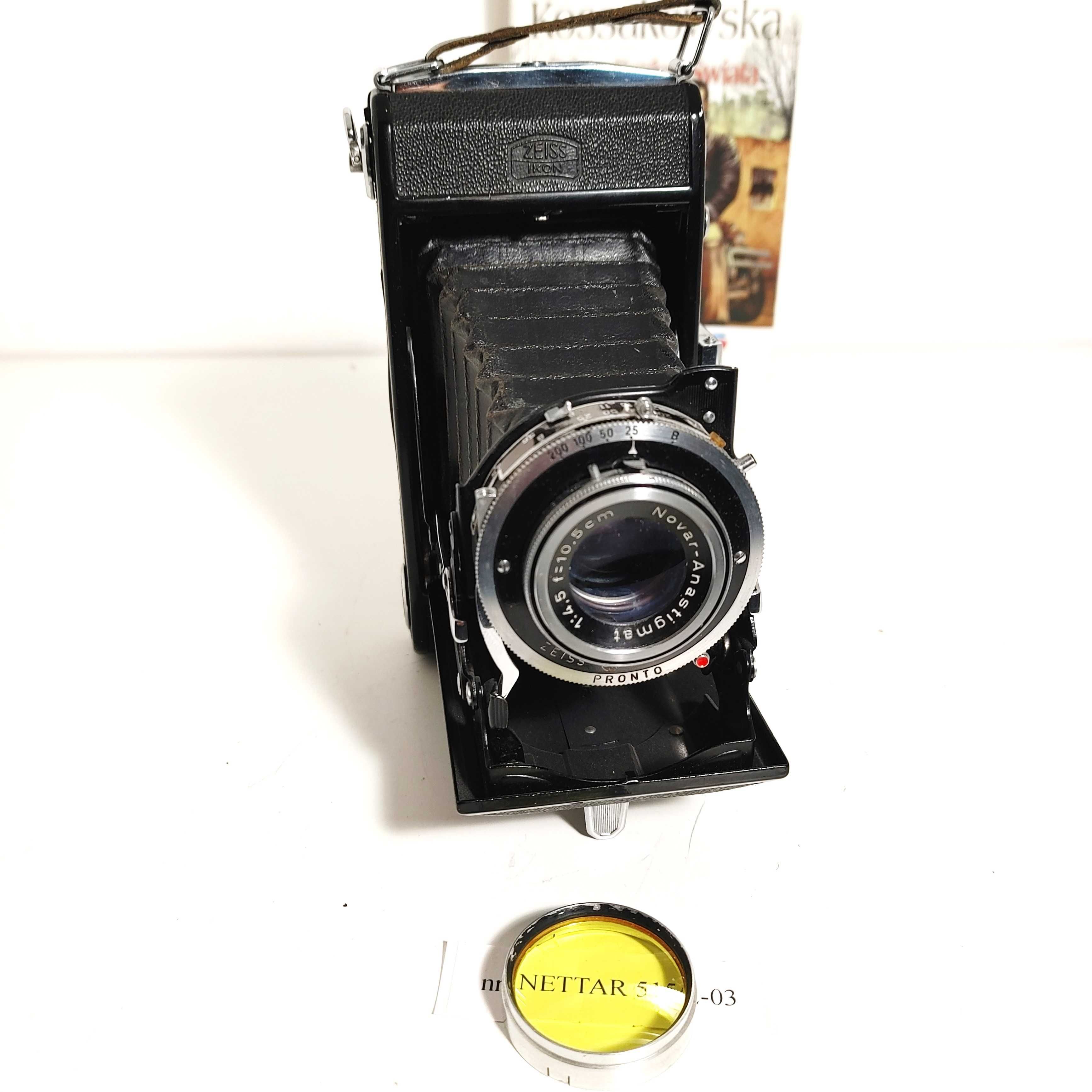 Aparat mieszkowy Ikon Zeiss NETTAR  515/2 model powojenny Ładny Stan
