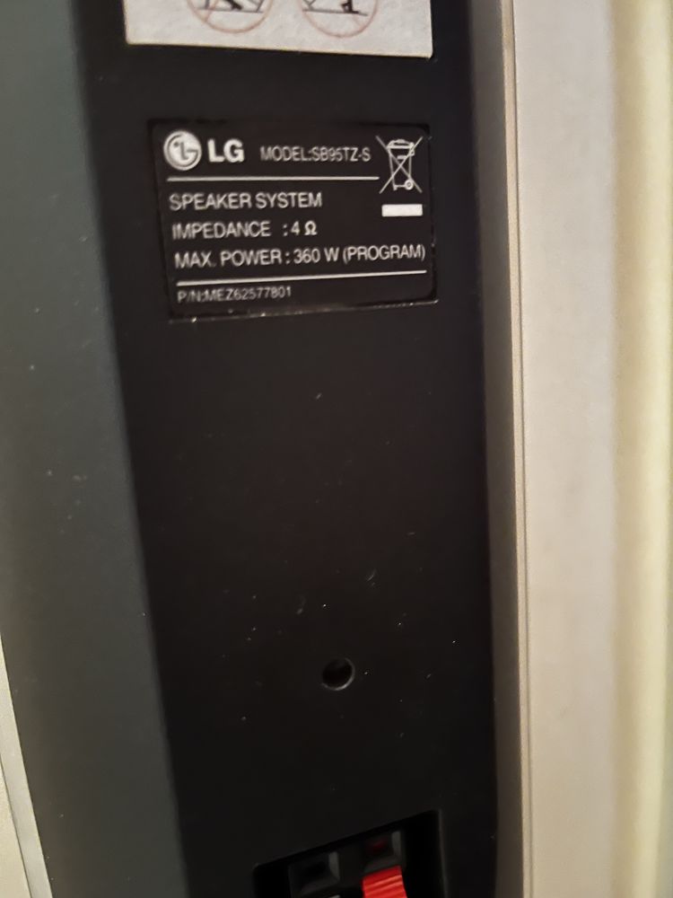 LG głośniki kina domowego