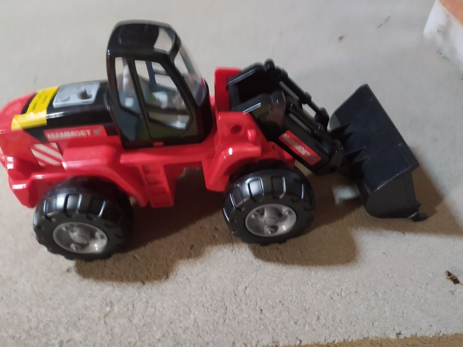 Koparka plastikowa dla dzieci