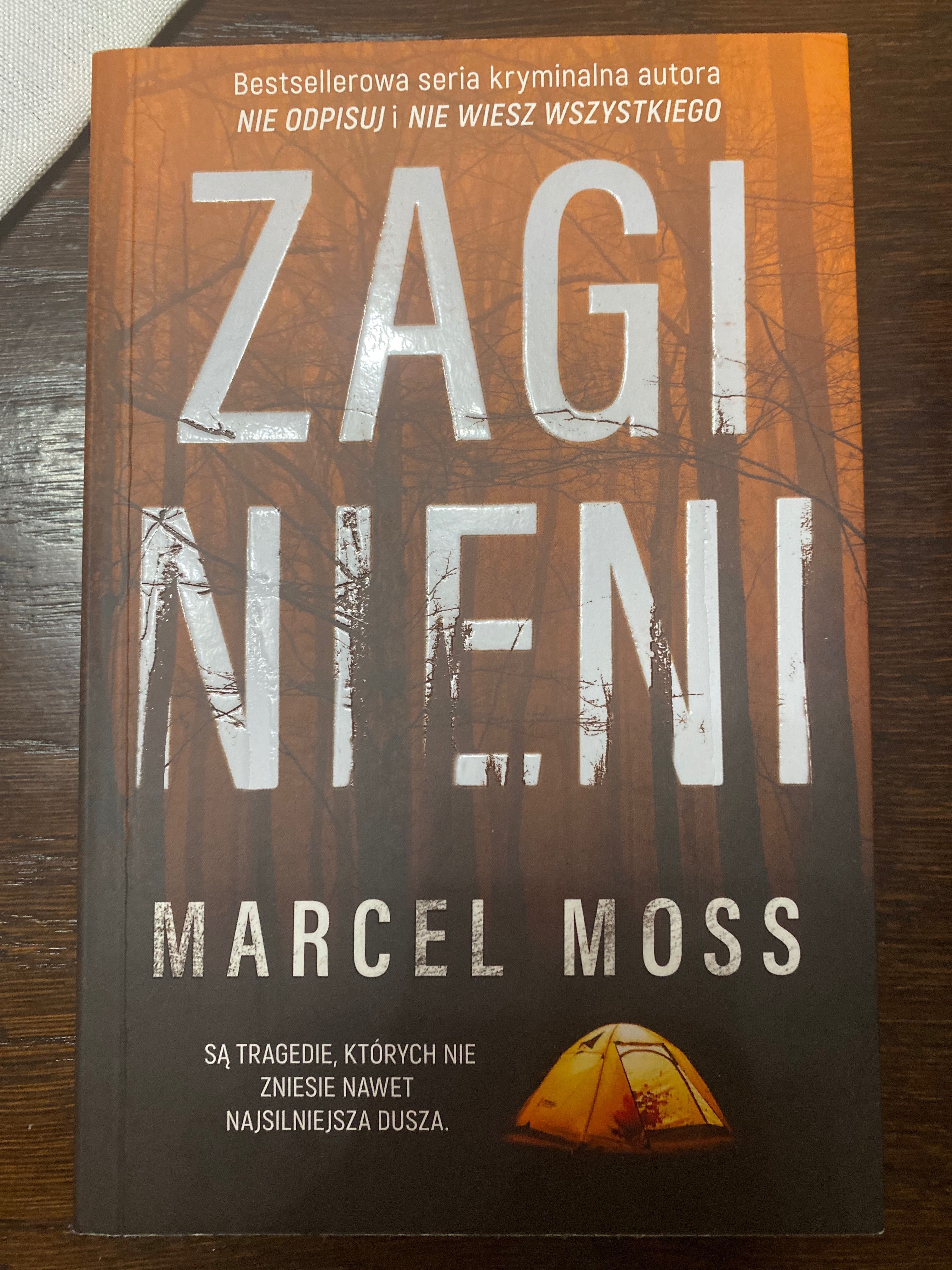 Książka Zaginieni Marcel Moss