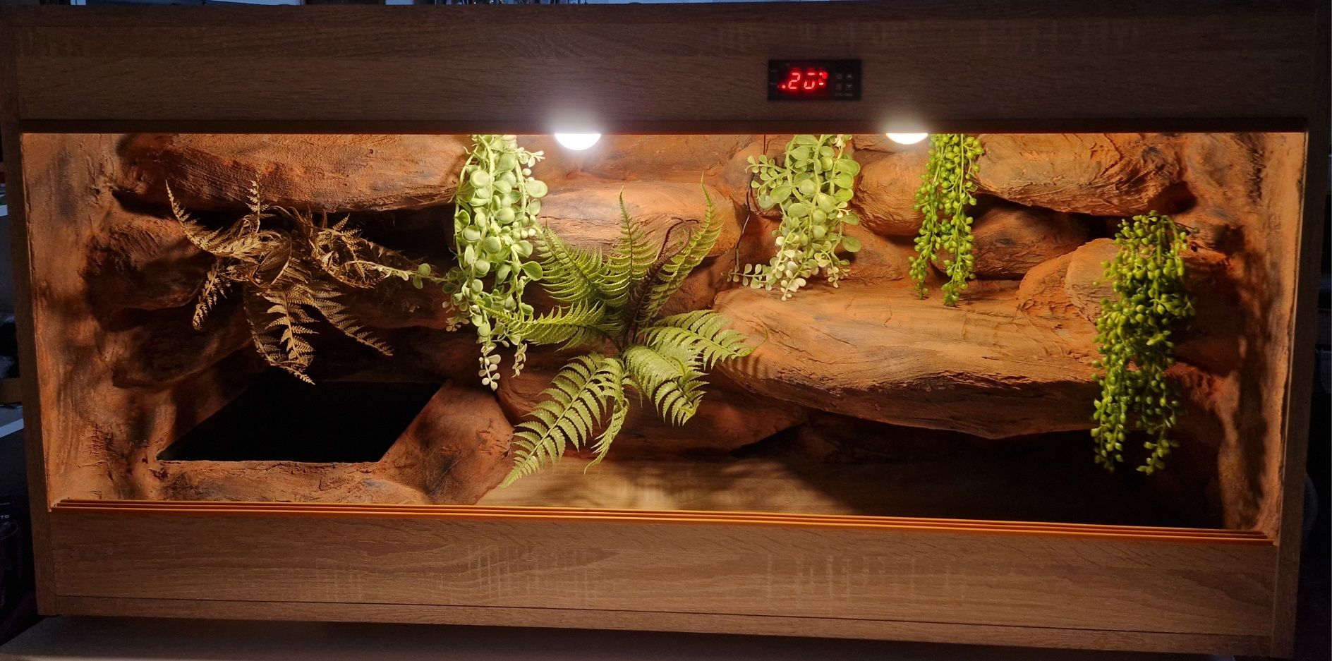 Terrarium dla węża na zamówienie 100x40x40