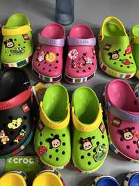 Крокси дитячі crocs lego clog шлепки детские кроксы  шльопанці взуття