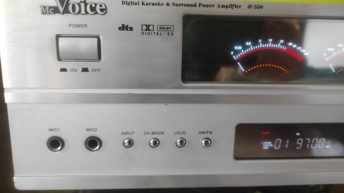 Amplituner Me Voice AV-550. karaoke.