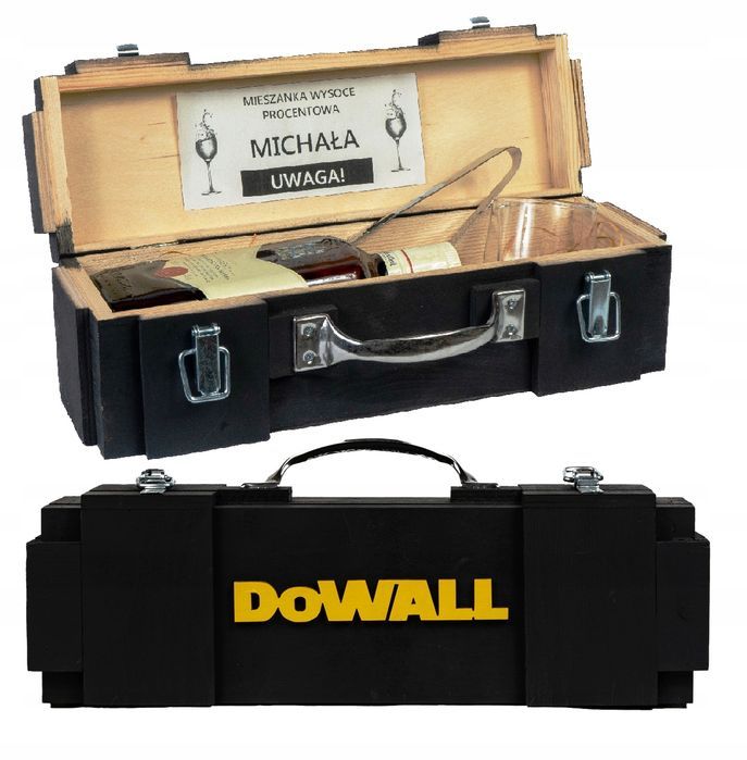 Ekskluzywna skrzynka prezentowa dla mężczyzn jak DEWALT DOLWALL