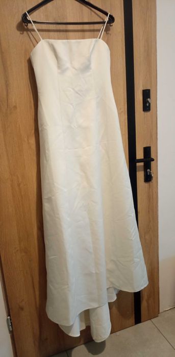 Suknia slubna rozmiar 40 ecri