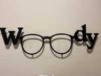 Wieszak ścienny Woody Allen okulary